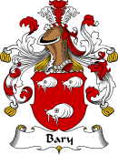 German Wappen Coat of Arms for Bary