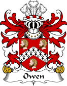 Welsh Coat of Arms for Owen (of Caernarfonshire)