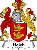 English Coat of Arms for Hatch
