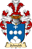 v.23 Coat of Family Arms from Germany for Schnebli