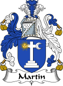 Irish Coat of Arms for Martin