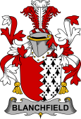 Irish Coat of Arms for Blanchfield