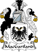 Irish Coat of Arms for MacGartland or Garland