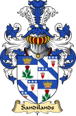Scottish Family Coat of Arms (v.23) for Sandilands