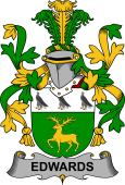 Irish Coat of Arms for Edwards