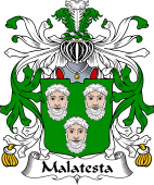 Italian Coat of Arms for Malatesta