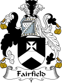 English Coat of Arms for the family Fairfield
