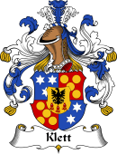 German Wappen Coat of Arms for Klett