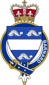 Families of Britain Coat of Arms Badge for: Barnard (England)