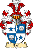 v.23 Coat of Family Arms from Germany for Edel