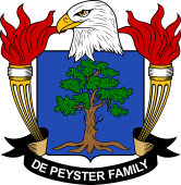 Coat of arms used by the De Peyster family in the United States of America