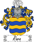 Araldica Italiana Coat of arms used by the Italian family Rava