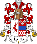 Coat of Arms from France for Haye ( de la) I