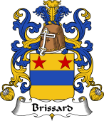 Coat of Arms from France for Brissard