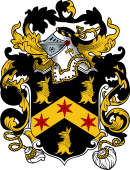 English or Welsh Coat of Arms for Cary (1612)