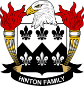 Coat of arms used by the Hinton family in the United States of America