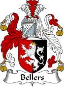 English Coat of Arms for Bellers