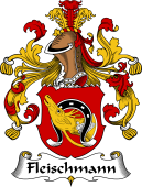 German Wappen Coat of Arms for Fleischmann