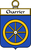 French Coat of Arms Badge for Charrier