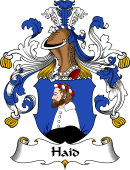 German Wappen Coat of Arms for Haid