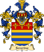 Italian Family Coat of Arms (v.25a) Severino