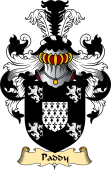 English Coat of Arms (v.23) for the family Paddy