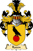 English Coat of Arms (v.23) for the family Raven