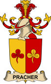 Republic of Austria Coat of Arms for Pracher