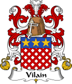 Coat of Arms from France for Vilain