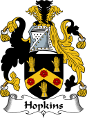Irish Coat of Arms for Hopkins