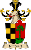 Republic of Austria Coat of Arms for Oppler