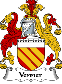 English Coat of Arms for Venner