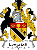 English Coat of Arms for Longstaff