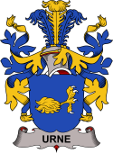 Danish Coat of Arms for Urne