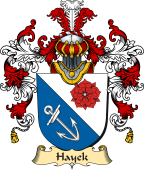 German Coat of Arms (v.25b) Hayek