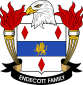 American Coat of Arms for Endecott