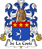 Coat of Arms from France for Coste (de la)