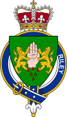 Families of Britain Coat of Arms Badge for: Riley (Ireland)