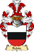 v.23 Coat of Family Arms from Germany for Rebitz