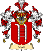 Italian Family Coat of Arms (v.25a) Scala