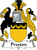 Irish Coat of Arms for Preston