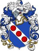 English or Welsh Coat of Arms for Emerson (Lincoln and Norfolk)
