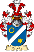 v.23 Coat of Family Arms from Germany for Radeke