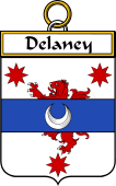 Irish Badge for Delaney or O'Delany