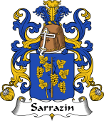 Coat of Arms from France for Sarrazin