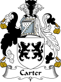 Irish Coat of Arms for Carter
