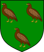 English Family Shield for Quaile