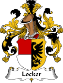 German Wappen Coat of Arms for Locker