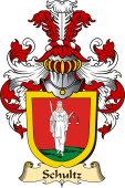 v.23 Coat of Family Arms from Germany for Schultz