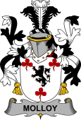 Irish Coat of Arms for Molloy or O'Mulloy